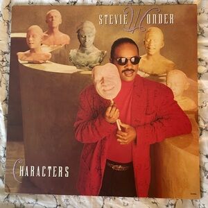 Stevie Wonder 'Characters' Vinyl Record